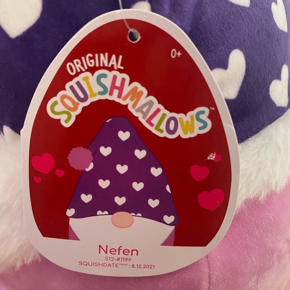 NWT 12” Nefen the Gnome SQUISHMALLOWS - Picture 3 of 4